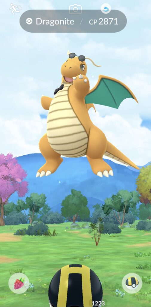 costume dragonite spawning during daily incense