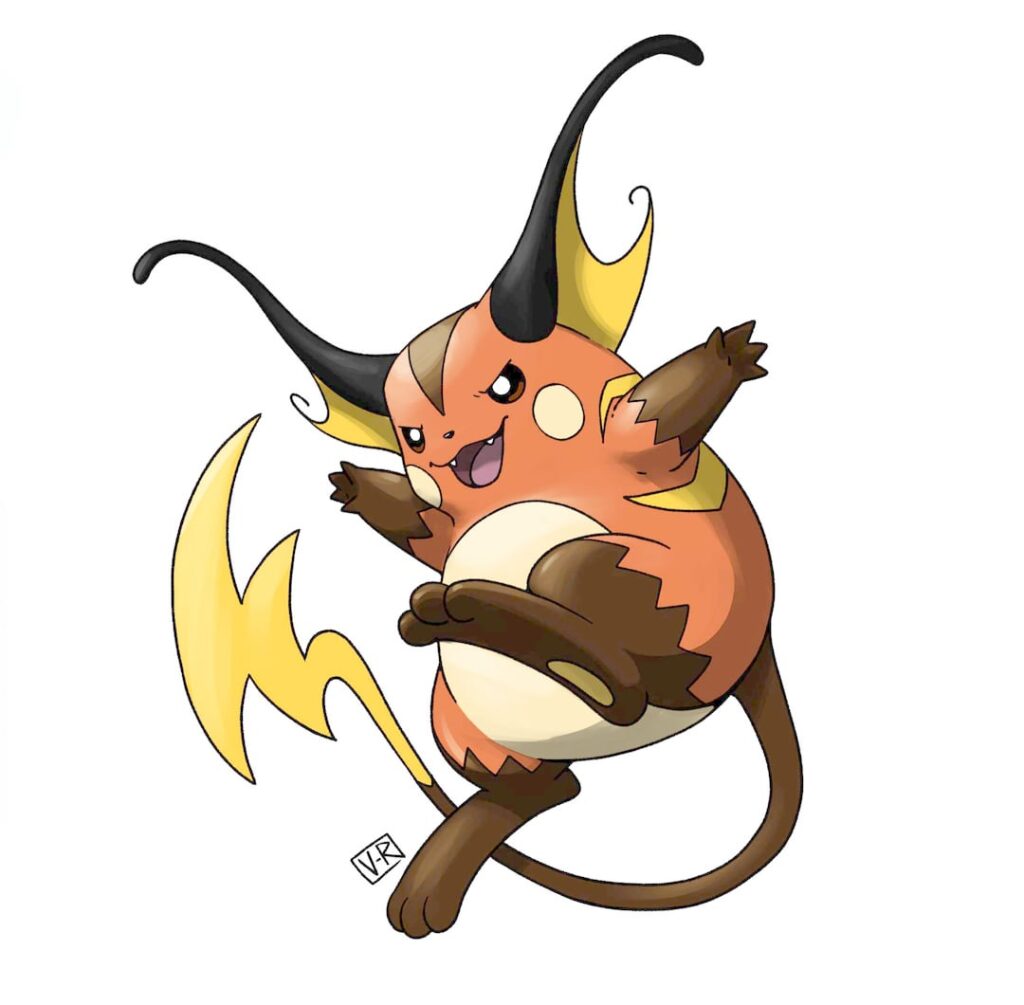 [OC] Here's a redesign of Mega Raichu