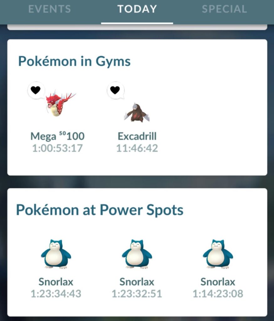 Pokemon stuck at power stops from Monday.