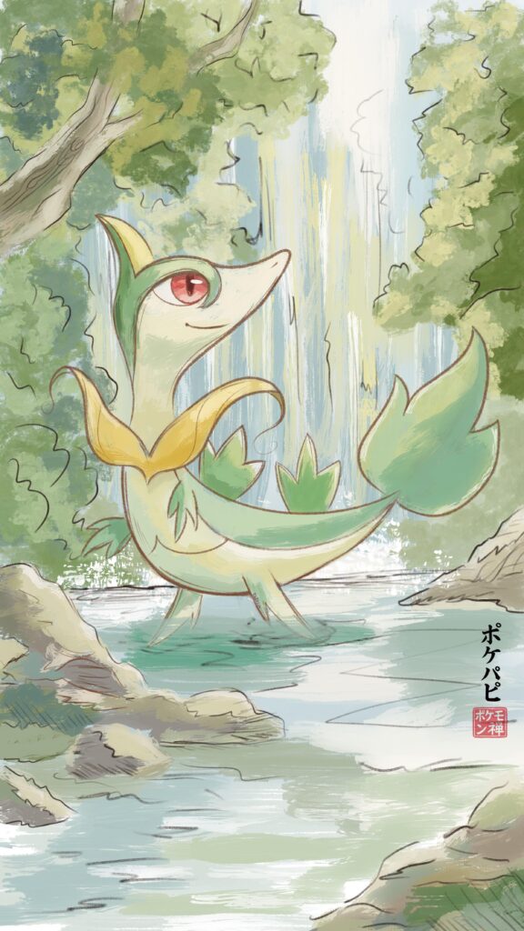 ServineDay ジャノビーの日 PokéPapi Learns How To Draw Pokemon30 Pokémon