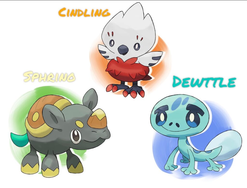 New 🌱🔥💧 starters for a Mediterranean based region project. Which would you choose?