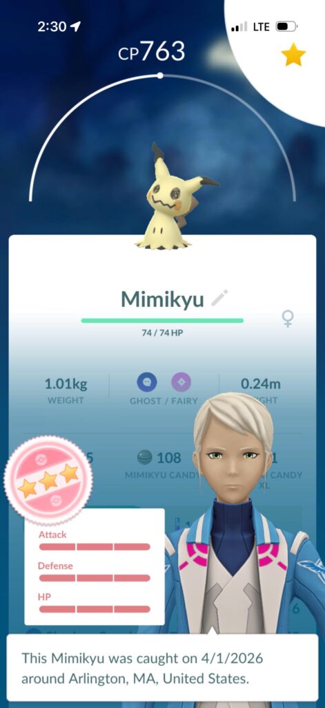 Hundo Mimikyu from trade