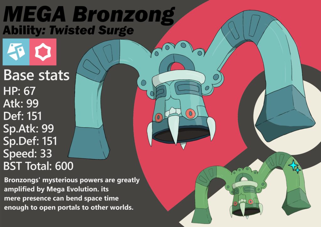 Mega Bronzong that walks. It can set up Trick Room with its new ability.