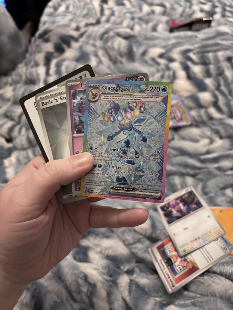 Celebrated getting home from the hospital by ripping packs!