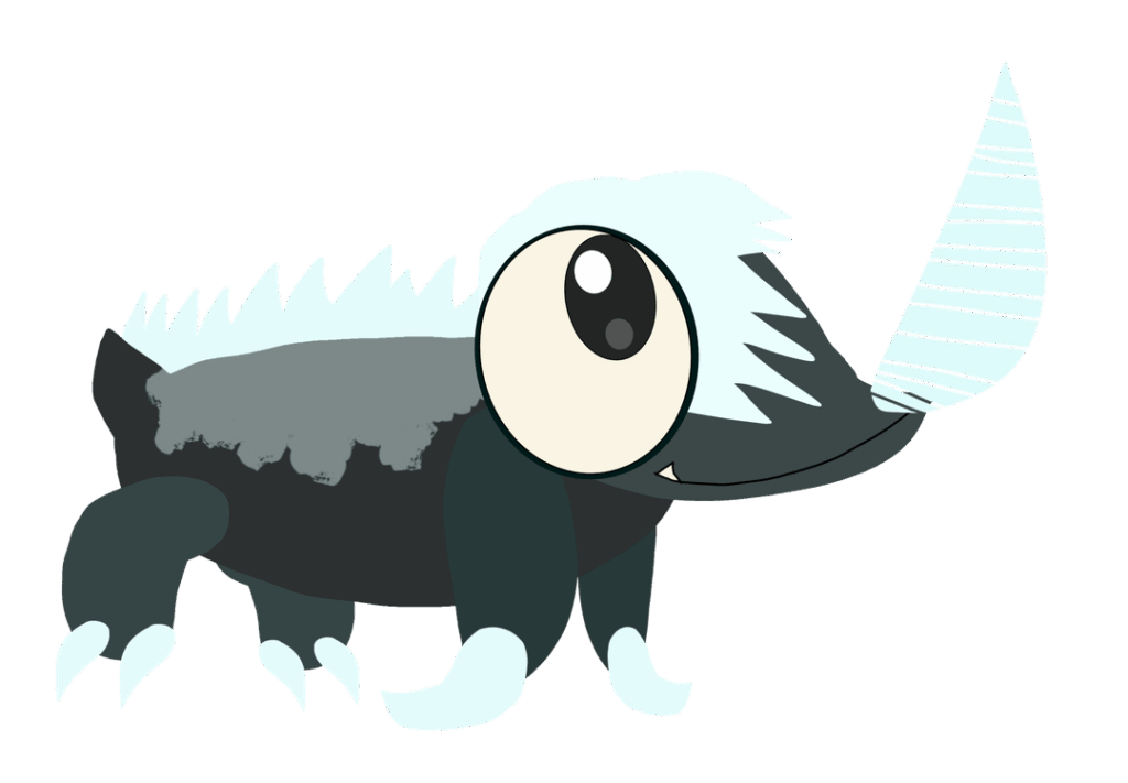 Meet Tovur, the Tove Pokémon! An alternate evolution for Drilbur, based on the Tove from Lewis Carroll’s poem “Jabberwocky”.