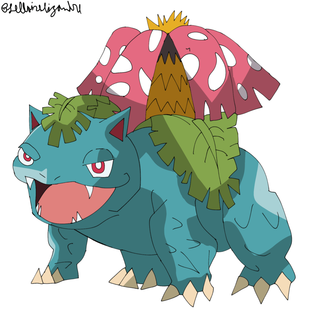 [OC] Venossaur fanart(Digital)