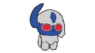 [OC] Very silly lowpoly Absol renders