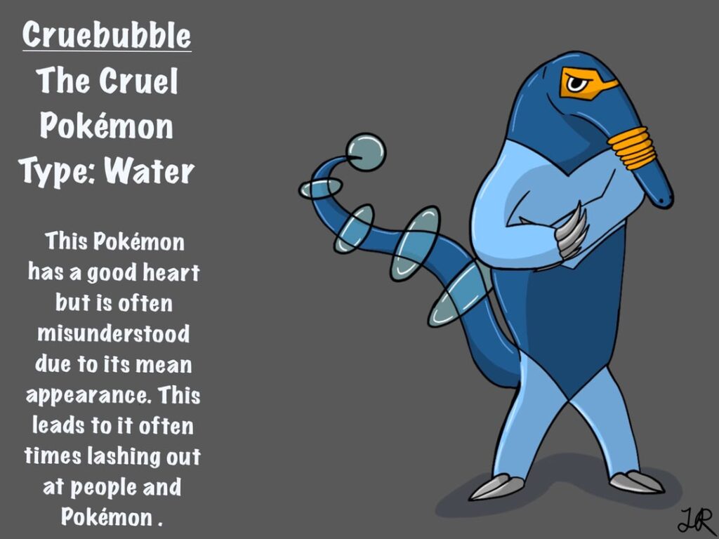 Middle stage of my water starter. Meet Cruebubble
