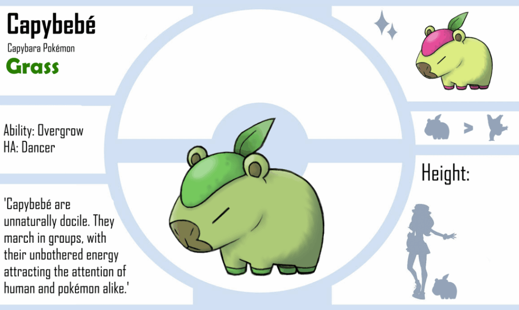 The grass starter for a Latin America-inspired region