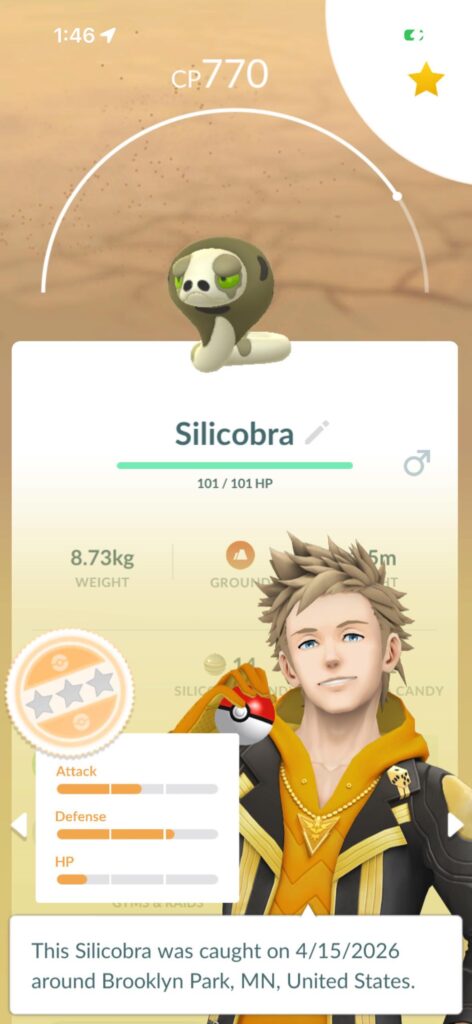 How many of you have caught Silicobra? Found 2 in Minnesota