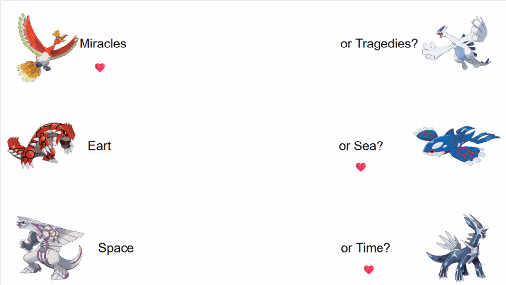 Which one do you choose?