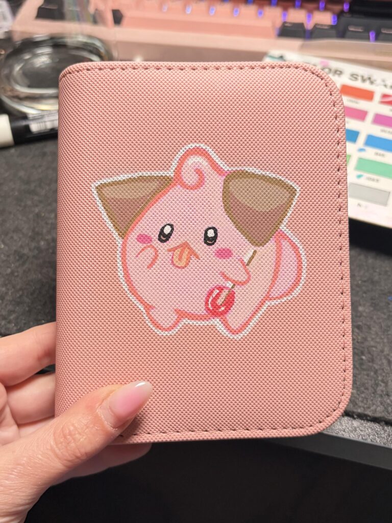 (OC) baby cleffa binder :p