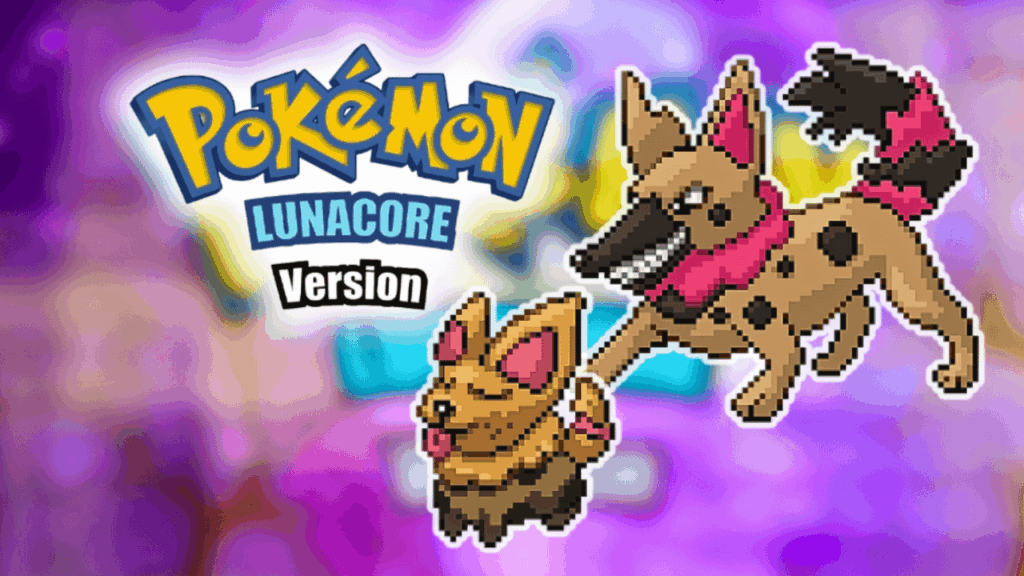 New Canine Fakemon Evolution - Pokémon Luna Core Sprite