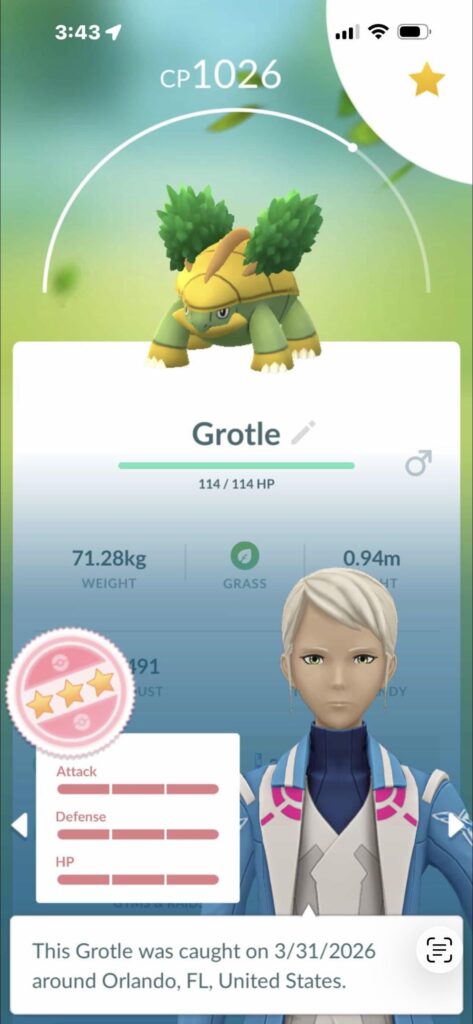 My friend just caught this