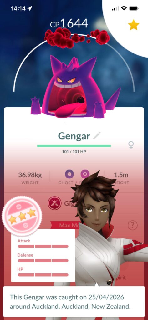 Gigantamax Gengar