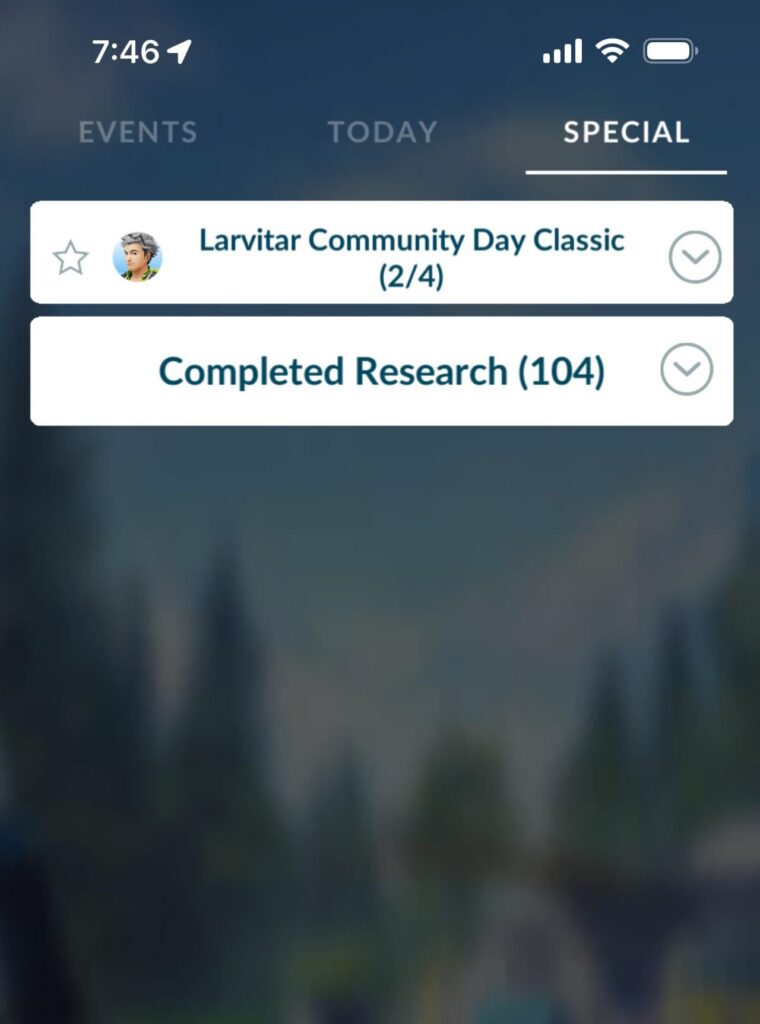 Can we get wild larvitars for like FIFTEEN MINUTES 😂