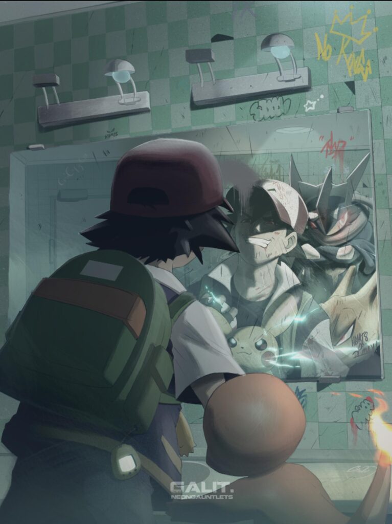 (OC) fanart drawing. Hubris.