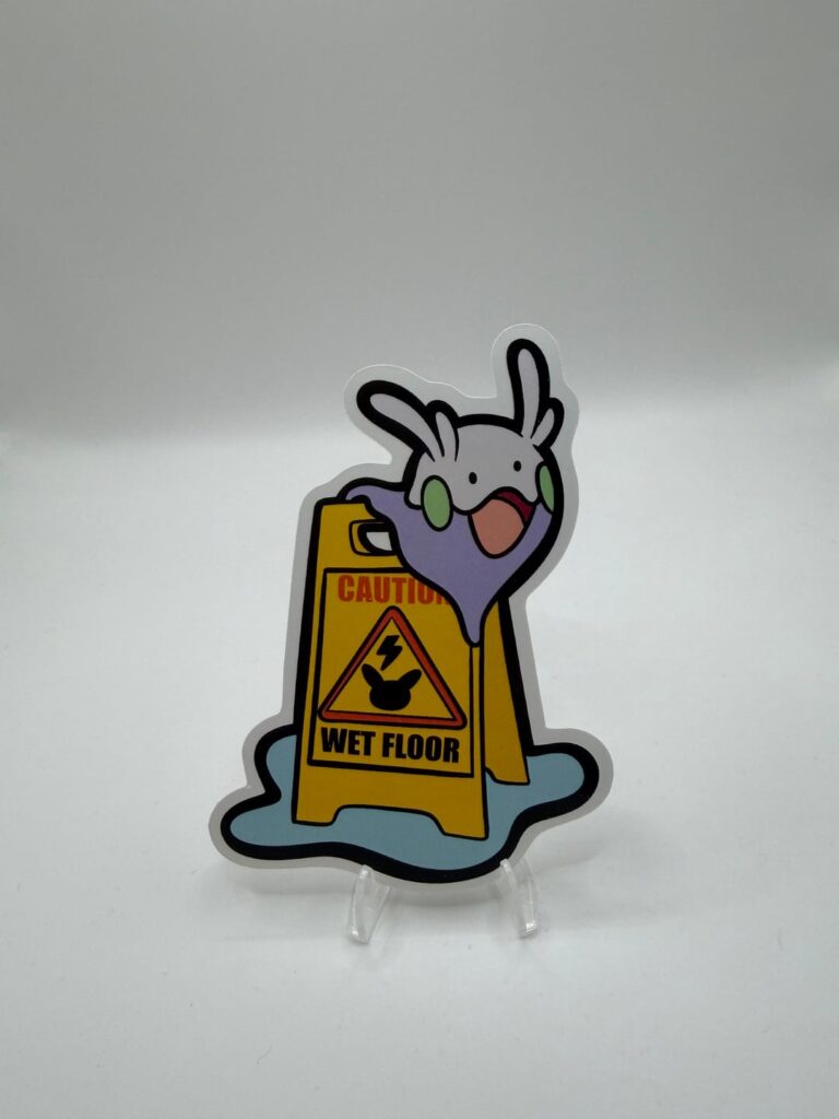 Made a fun Goomy sticker! Don’t slip!