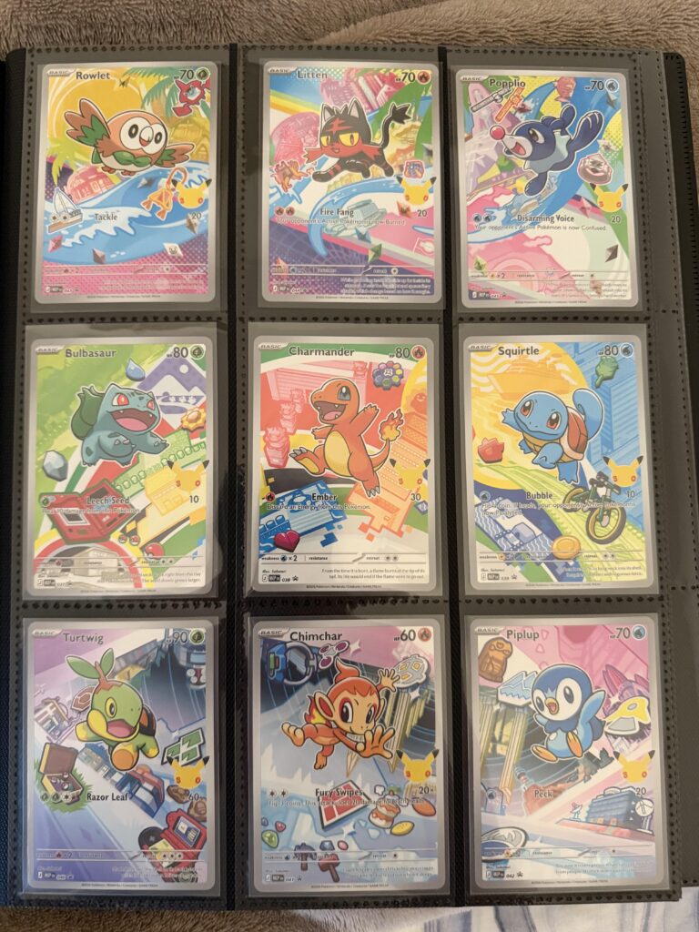 Was lucky enough to complete the set after opening 3 boxes