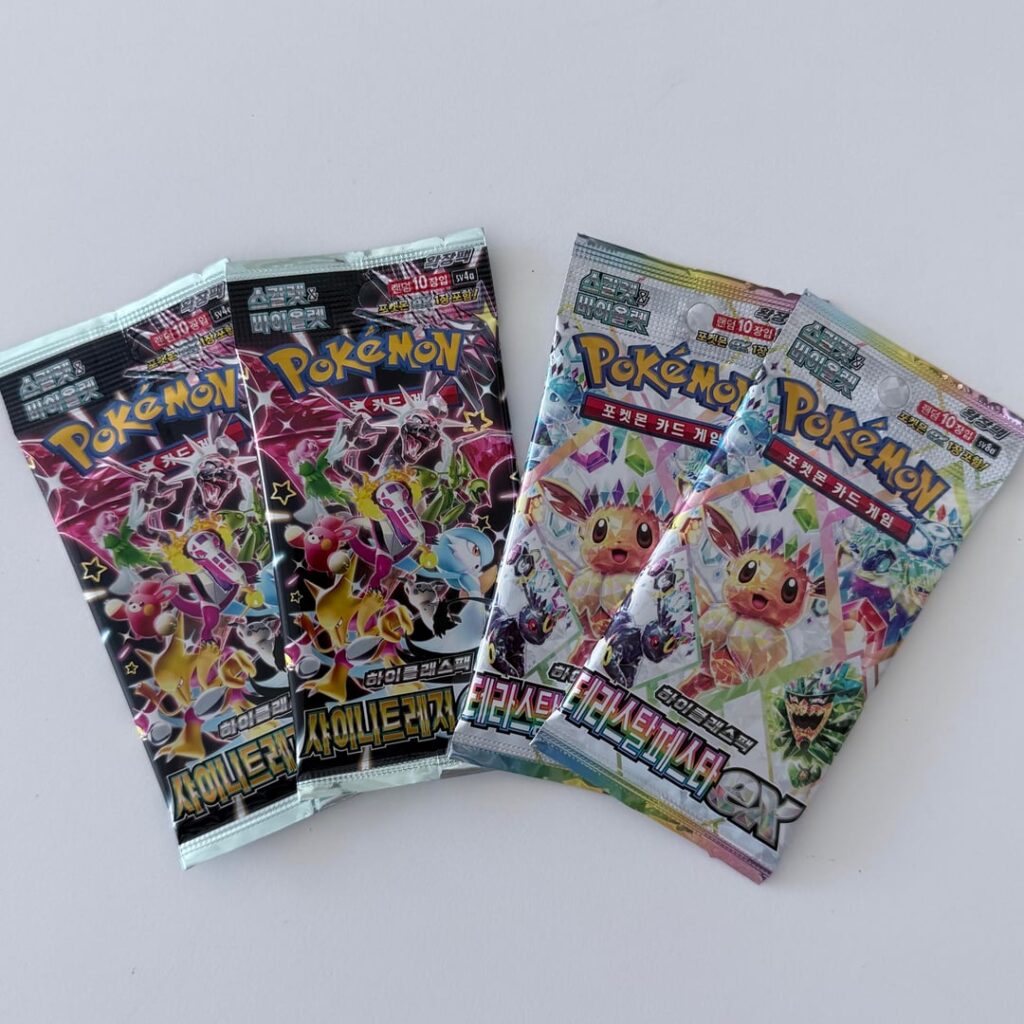 Open some Korean packs with me.