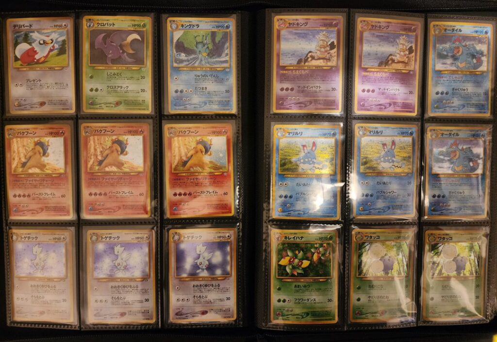 Tell me about your damaged but binder worthy collection