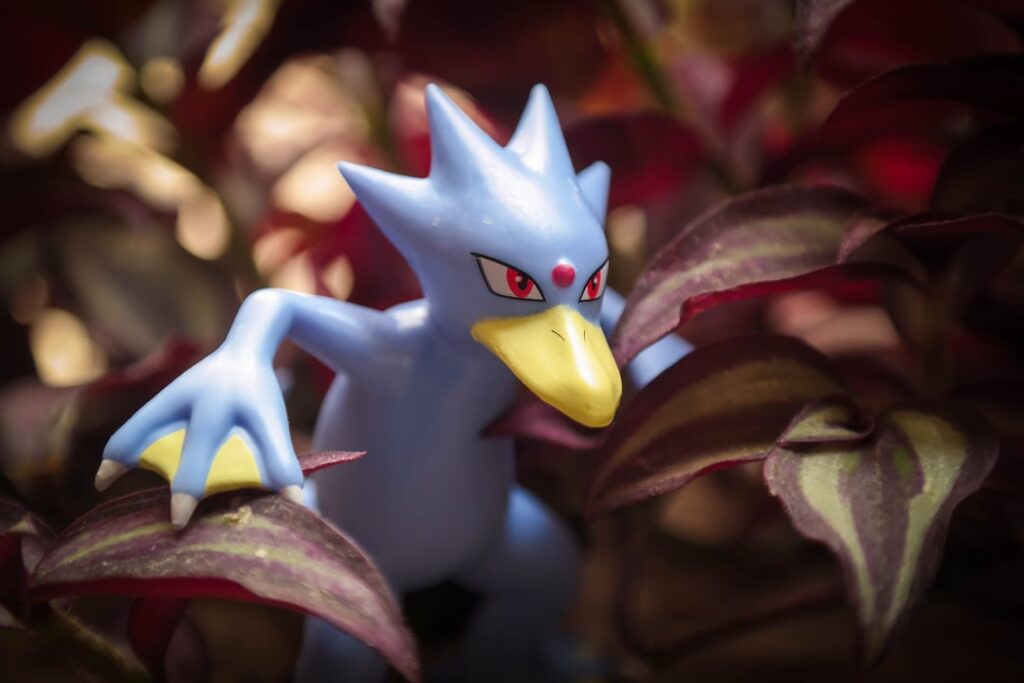 Outdoor Pokemon figure shots