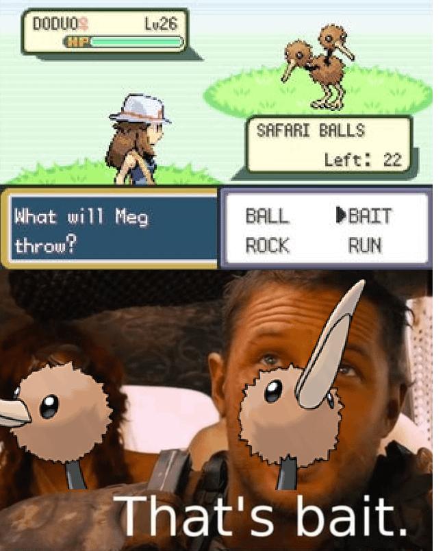 Fleeting Safari Pokémon be like (OC):