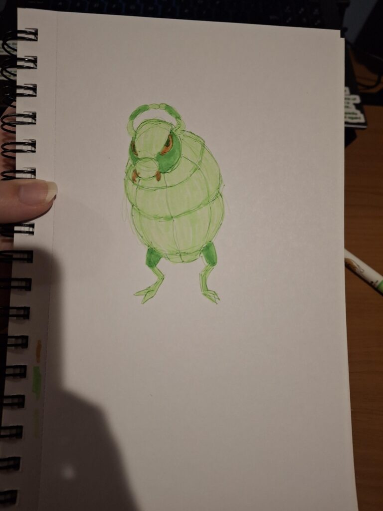 Grenade based Indonesian beetle mon