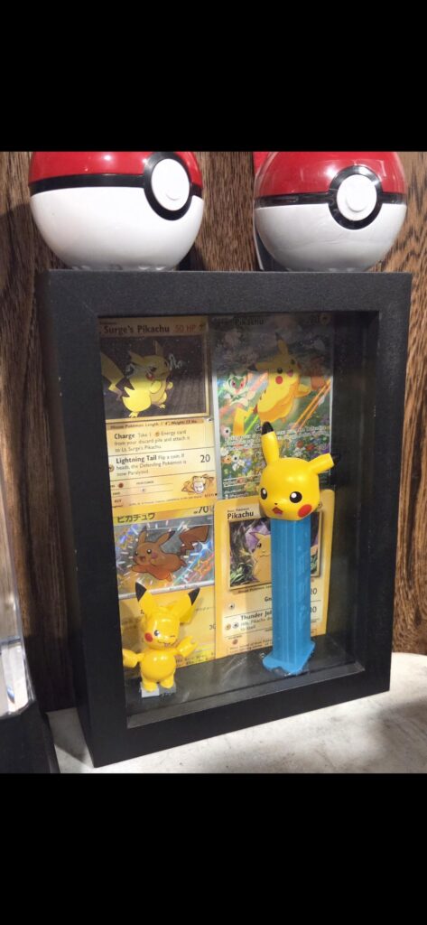 Pikachu shadow box