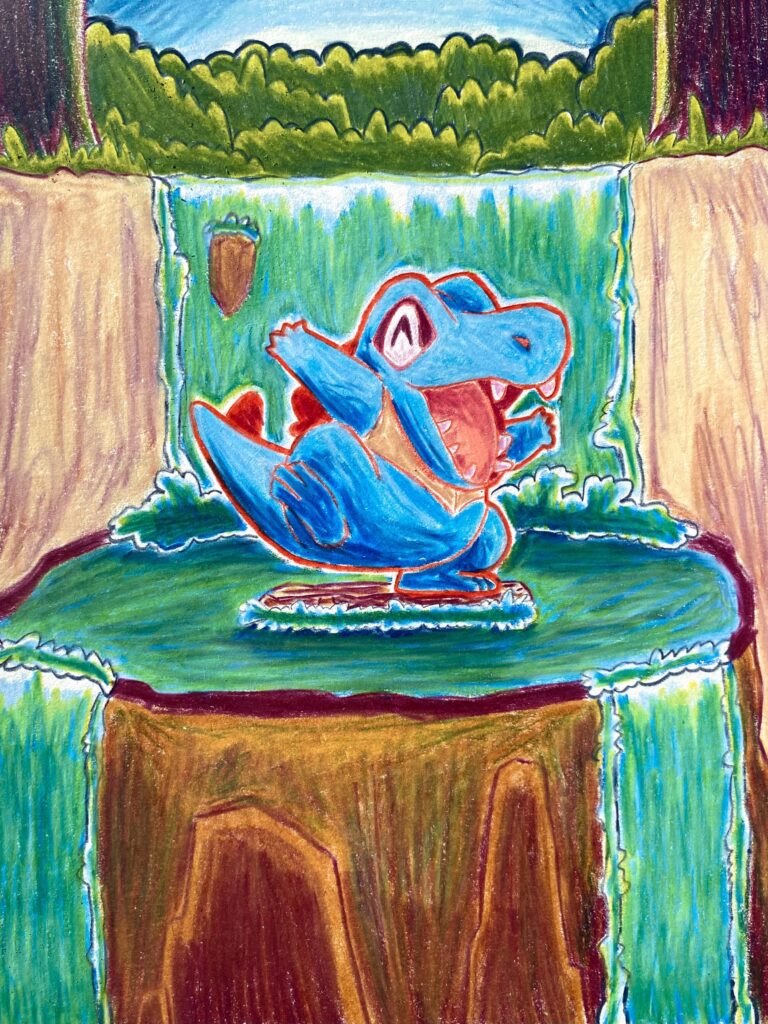 Totodile doodle✨[OC]