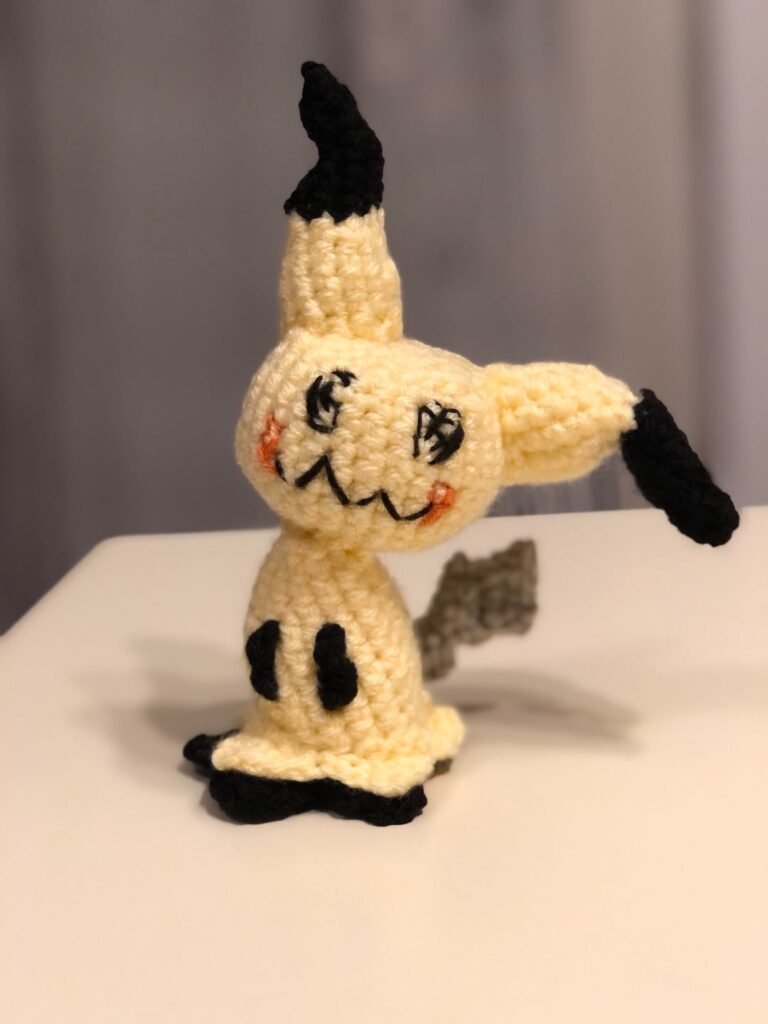 I crocheted a Pikachu! ...I think..
