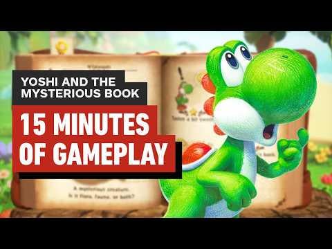 IGN: Yoshi and the Mysterious Book: 15 Minutes of Gameplay