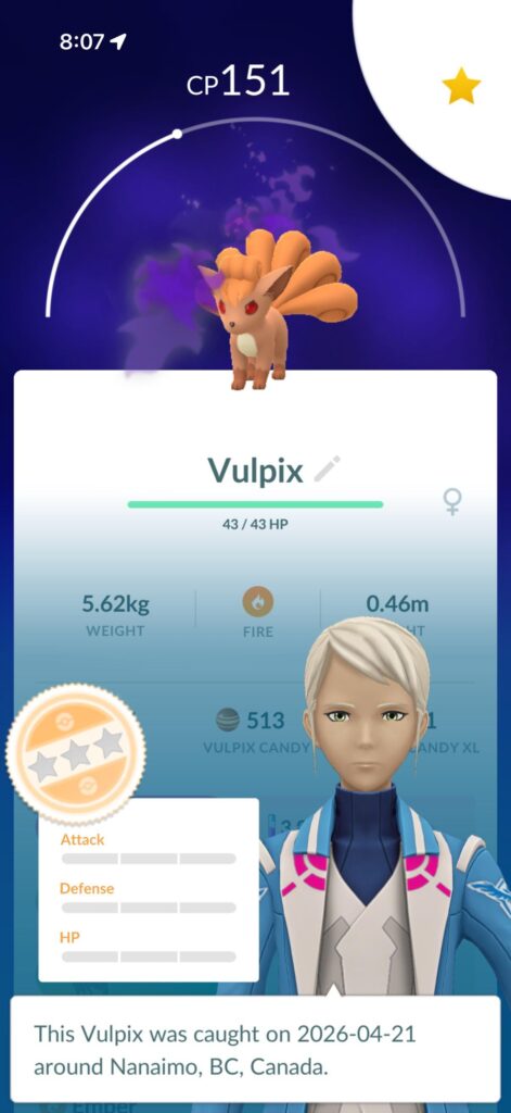 Shadow nundo I just caught!