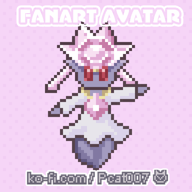 [OC] Here is Diancie animated Avatar