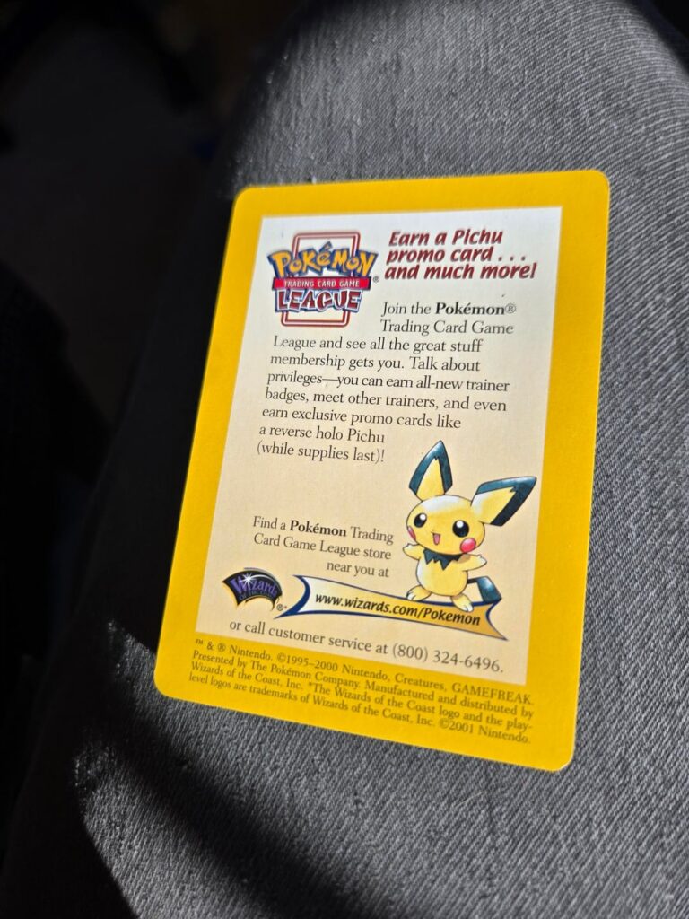 Found the Promo card that came with my Entei !