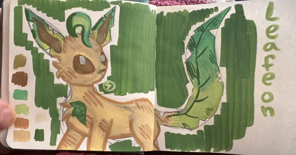 Leafeon I made 🌱
