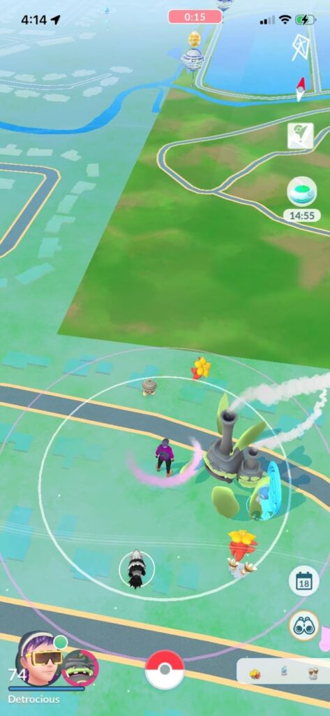 Visual Bug with Galarian Weezing.