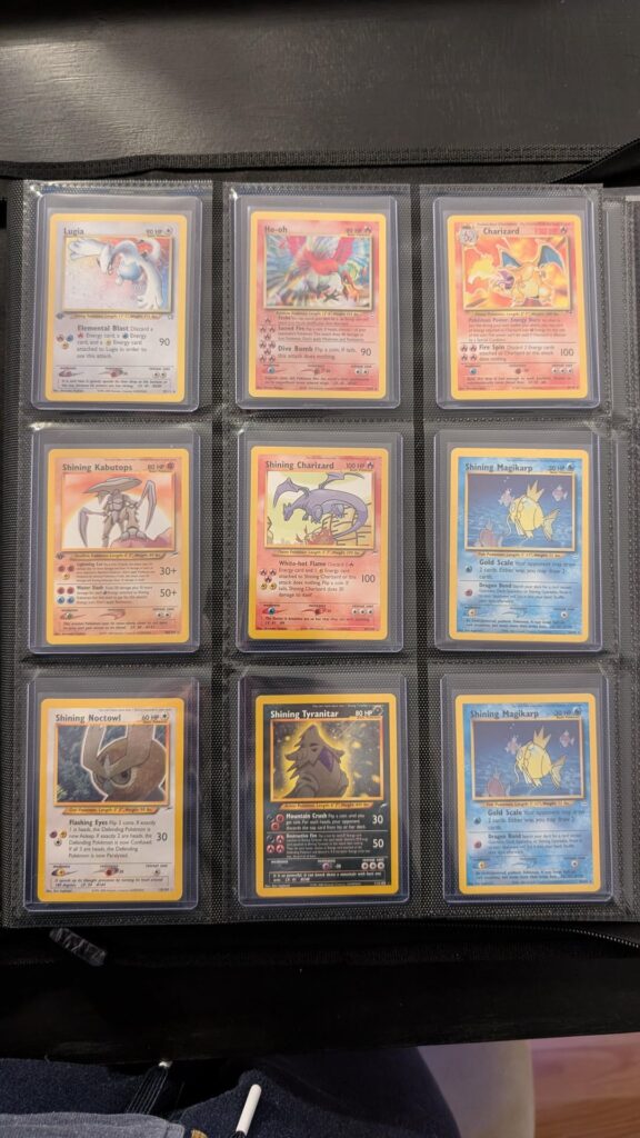 Finally got my childhood collection in a proper binder