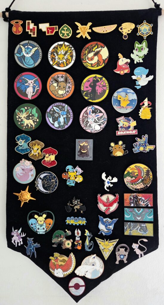 My Pokémon Pins collection