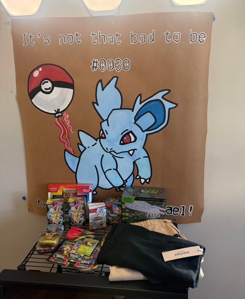 I’m back for my boyfriend’s 30th birthday!