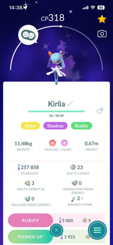 What should I evolve into when I get the candy?