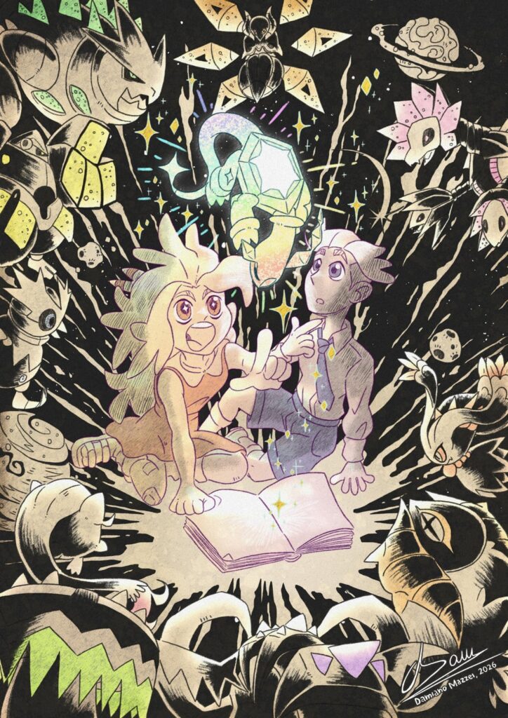 Fleeting Treasure - Sada, Turo and Paradox Pokémons [OC]