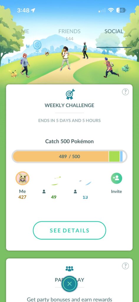 Pokemon go is better with friends they said.