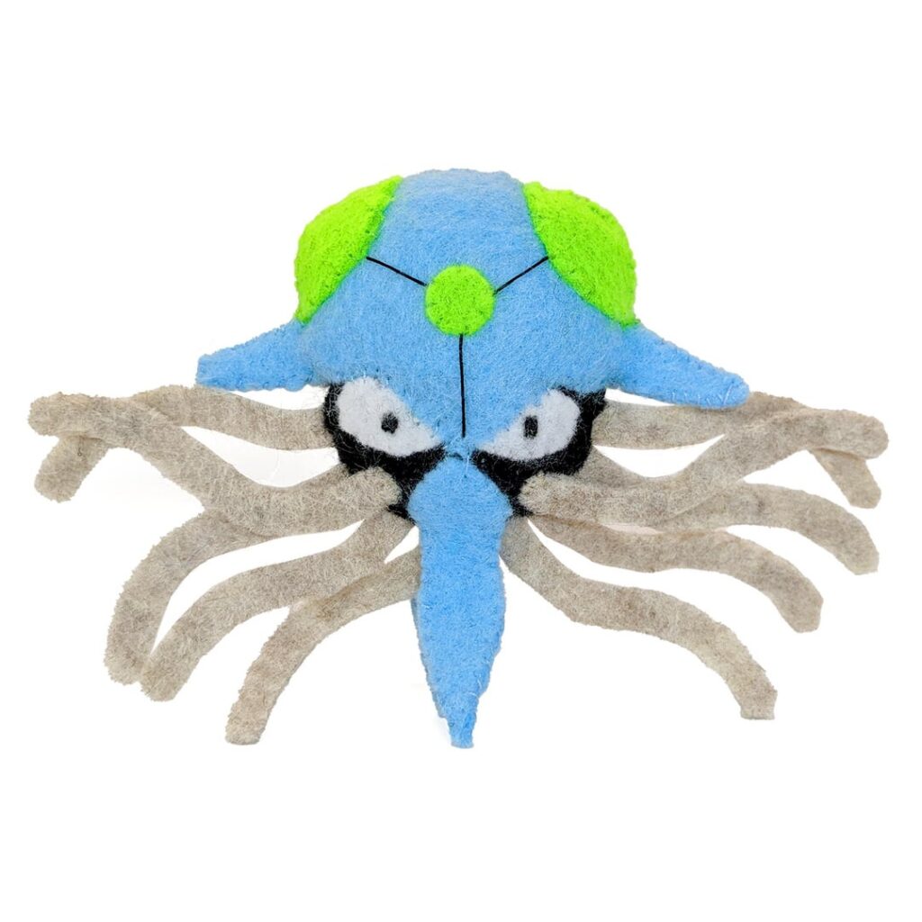 I Made A Felt Plush Pokémon: Shiny Tentacruel