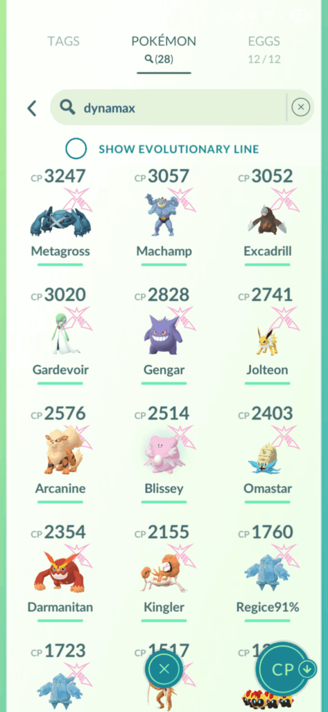 I want to know if my pokemon are good enough a dynamax regirock raid