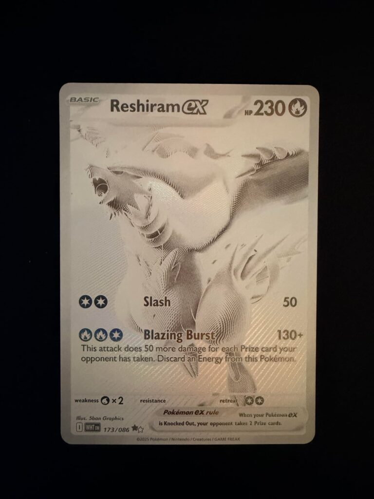 Print error on Reshiram BWR?