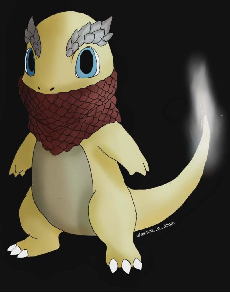 My First Fakemon - Galarian Charmander