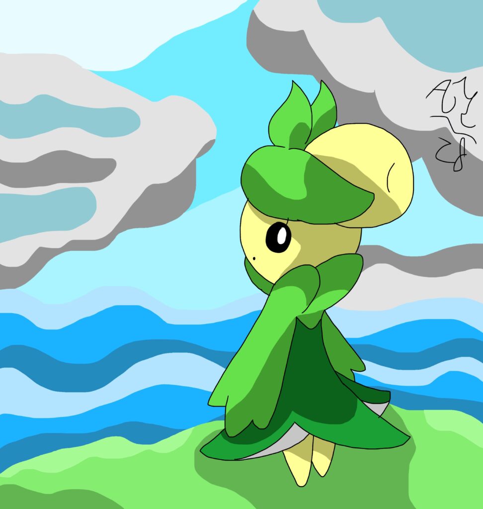 Dolliv on a cliff