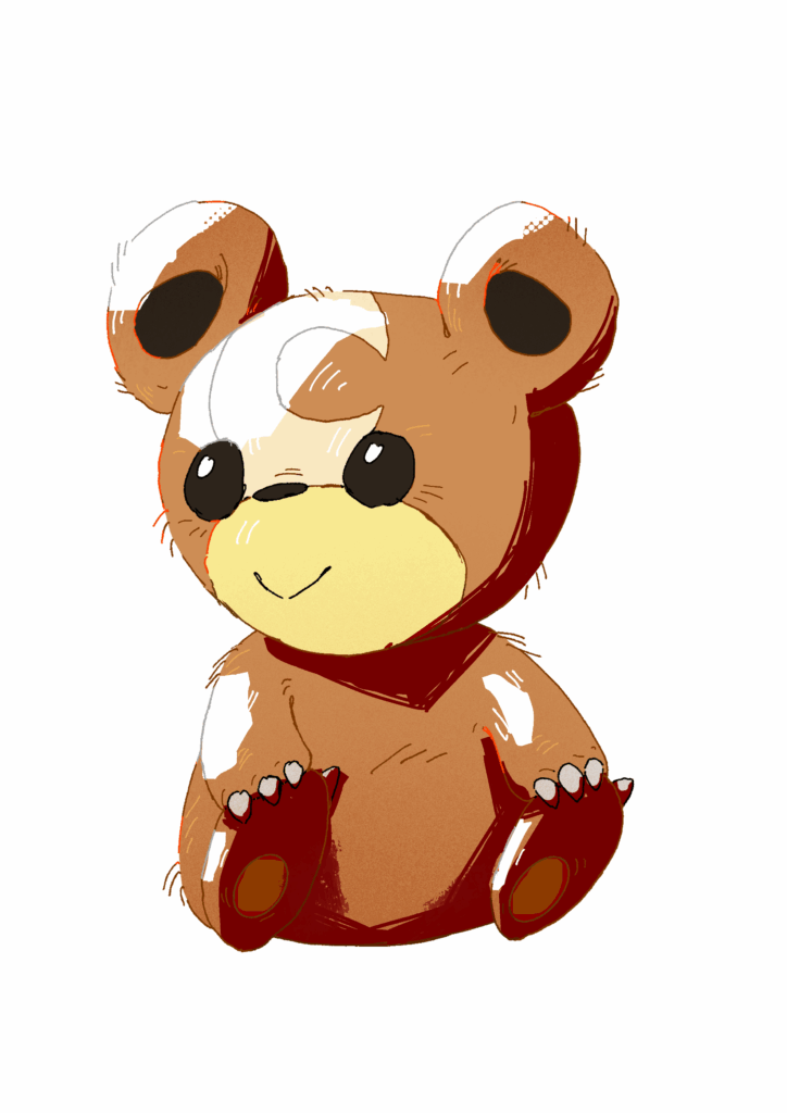 Teddiursa art (OC)