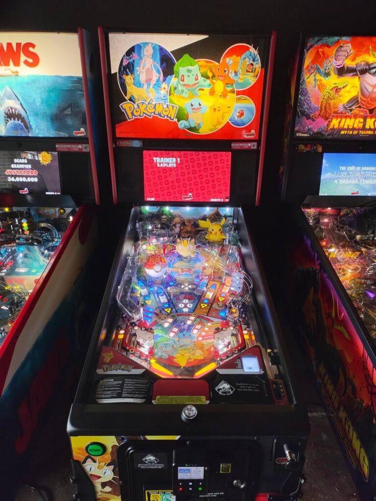 One of my local breweries got the Pokémon pinball machine🥰